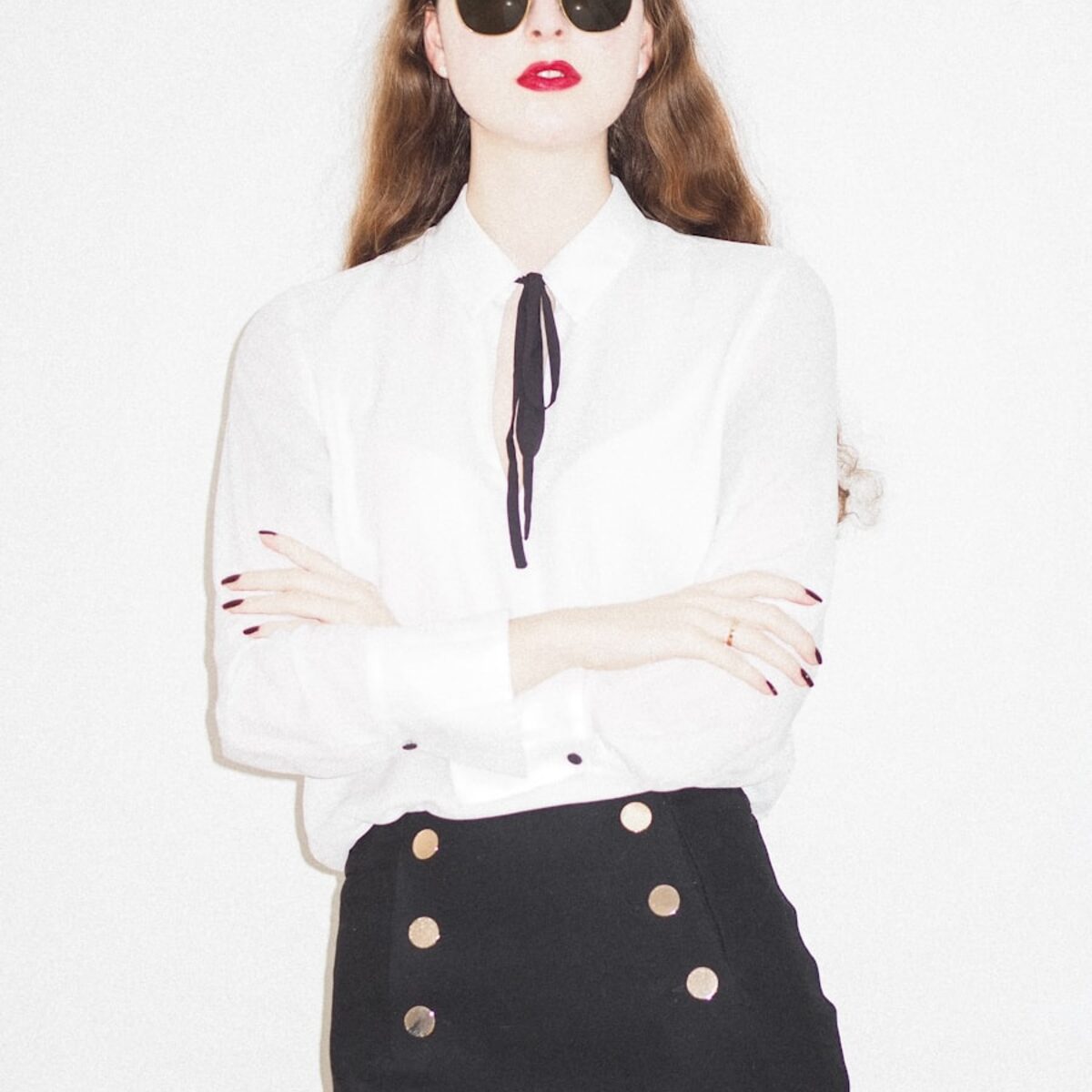 Women's Silk Blouse — alternate view
